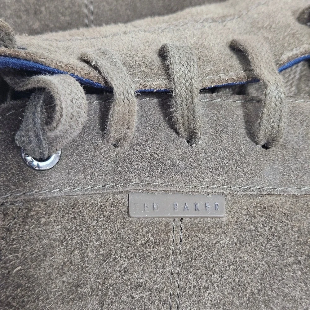 Ted Baker London Eppand Mens Suede Low Top Sneakers 10.5